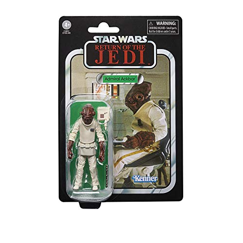 Star Wars La colección Vintage Regreso del Jedi - Figura de Admiral Ackbar a Escala de 9,5 cm - Edad: 4+