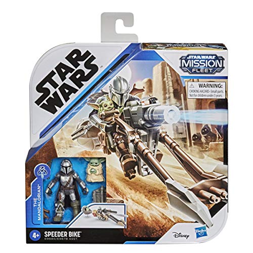 Star Wars- Mission Fleet Exp Mando Child Speeder (Hasbro E96805X0)