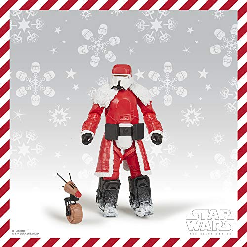 Star Wars The Black Series Range Trooper (edición navideña) y D-O Toys, Figuras coleccionables con temática navideña de 15 cm, niños a Partir de 4 años