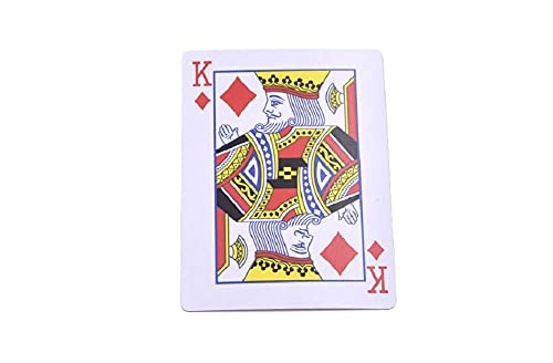 SUMAG Trucos de magia 1 pieza marcados, cartas de póquer marcadas secretas, cartas mágicas de primer plano, truco de magia (respaldo rojo)