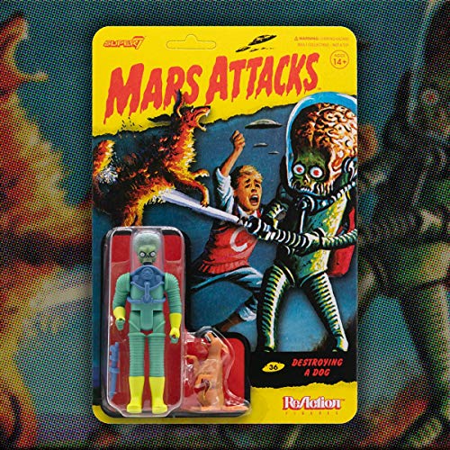 Super7 - Ataques de Marte - Alien + Burning Dog