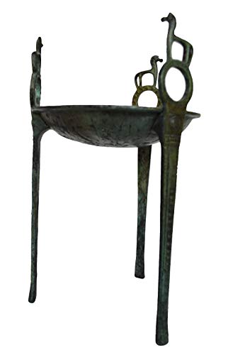 Talos Artifacts - Trípode pequeño bronce con caballos - Premio Homer Winner – Apollo Delphi Oracle