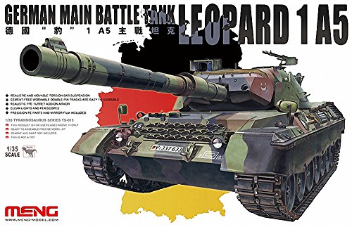 Tanque Modelo alemán Leopard Tanque de Batalla Principal 1 A5 Escala 1:35
