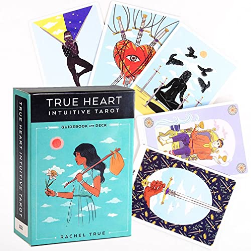 Tarjetas de Tarot intuitivas del corazón Verdadero,True Heart Intuitive Tarot Cards Deck Game