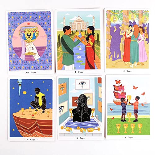 Tarjetas de Tarot intuitivas del corazón Verdadero,True Heart Intuitive Tarot Cards Deck Game