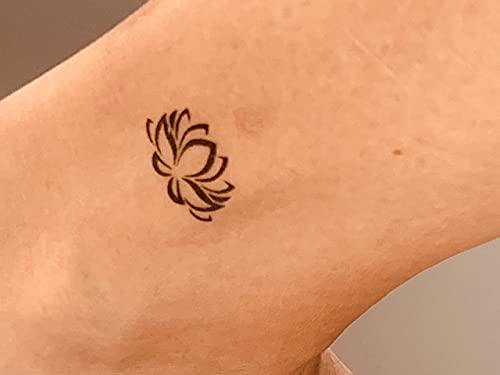 Tatuajes temporales línea Zen, Om, Flor de Loto, Ojo de Horus