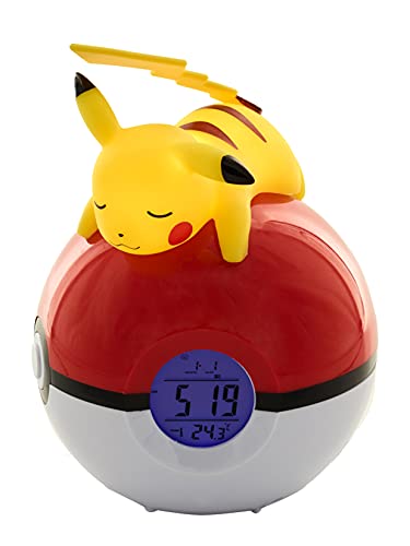Teknofun Pokémon - Radio Despertador Luminoso Pikachu