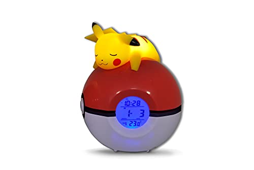 Teknofun Pokémon - Radio Despertador Luminoso Pikachu
