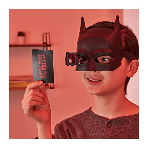 THE BATMAN - DISFRAZ BATMAN NIÑO - DC COMICS - Kit de Detective Batman para Disfrazarse - Juguete Interactivo con Máscara Batman y Accesorios - 6060521 - Juguetes Niños 4 Años +