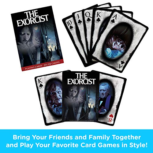 The Exorcist (Film) Juego de cartas estándar de 52 cartas + Jokers