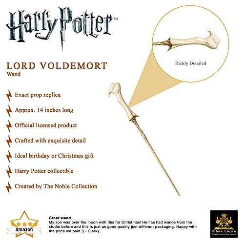 The Noble Collection Voldemort Varita (Caja de Ventana)