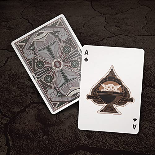 Theory11 - Juego de cartas mandalorian edición limitada de Star Wars Series Poker
