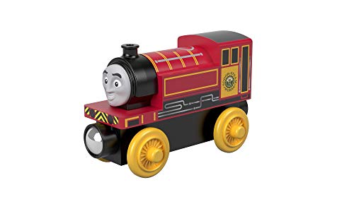 Thomas & Friends Locomotora de Madera Victor, Tren de Juguete niños +2 años (Mattel GGG77)