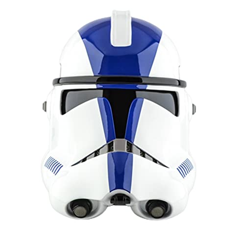 Tianbi Casco mandaloriano, cubierta de la cara de Halloween, Clone Trooper Imperial Stormtrooper Casco de cabeza completa de PVC Star Wars Películas Cosplay Headgear Adultos