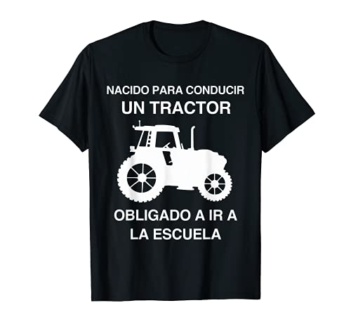 Tractor Granjero Agricultor Agricultura Escuela Niños Regalo Camiseta