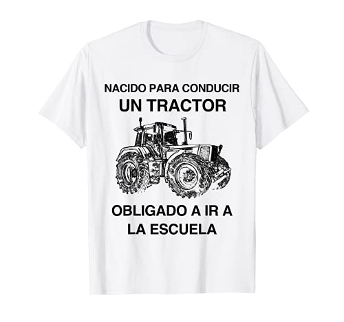 Tractor Granjero Agricultor Agricultura Niños Escuela Camiseta