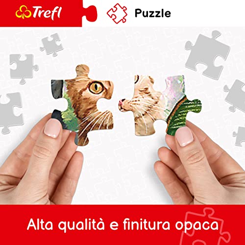 Trefl-Eine süße Woche 1000 Piezas, Neón, Adultos y niños a Partir de 12 años Puzzle, Color Dulce Semana