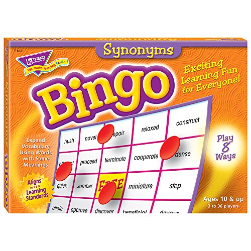 TREND ENTERPRISES INC. Synonyms Bingo Game