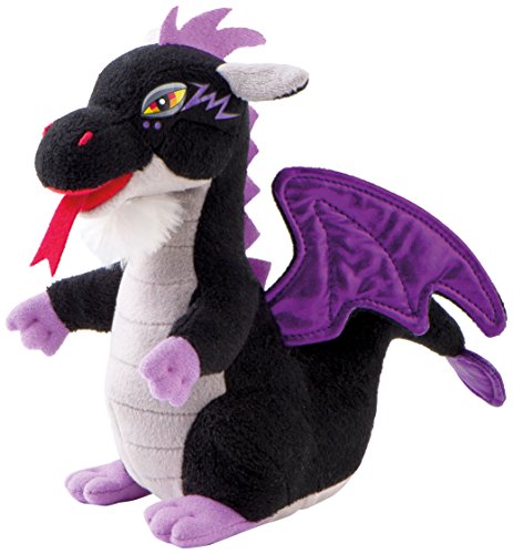 Trudi - Peluche electrónico Mini dragón, Color Negro (52428)