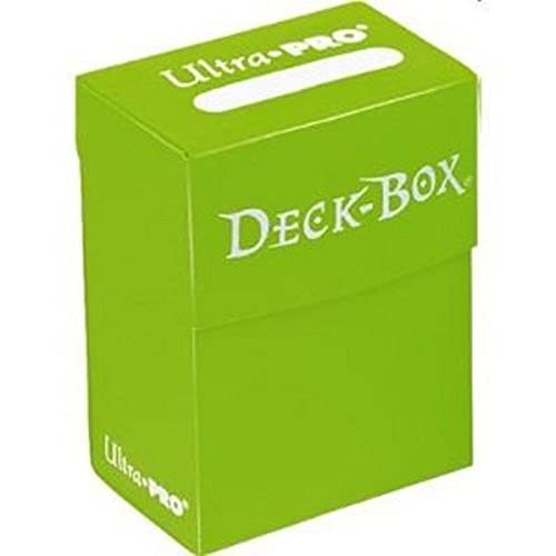 Ultra Pro - 82480 - juego de cartas de accesorios para jugar y recoger - Caja de 75 tarjetas de Protected Storage - Luz Verde (Importado de Francia)