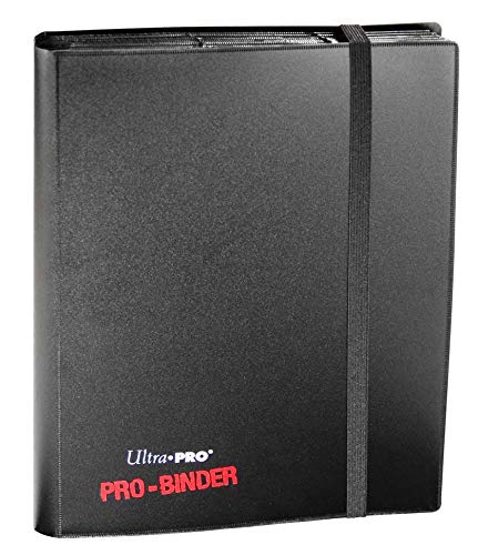 Ultra Pro 82600 - Álbum para Cartas y Tarjetas coleccionables, Color Negro