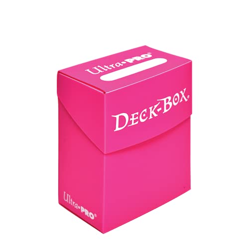 Ultra Pro Bright Pink Deck Box, Color, Talla Unica (84226)