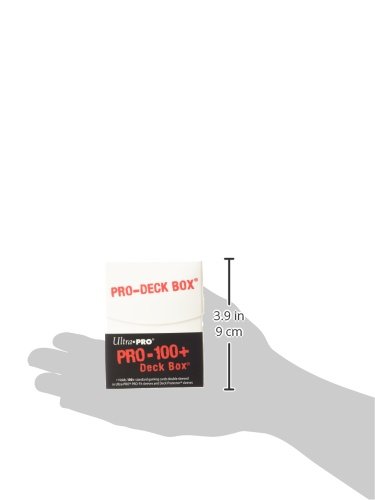 Ultra Pro Deckbox Pro 100 Plus C60 – Juego de Cartas (Blanco)