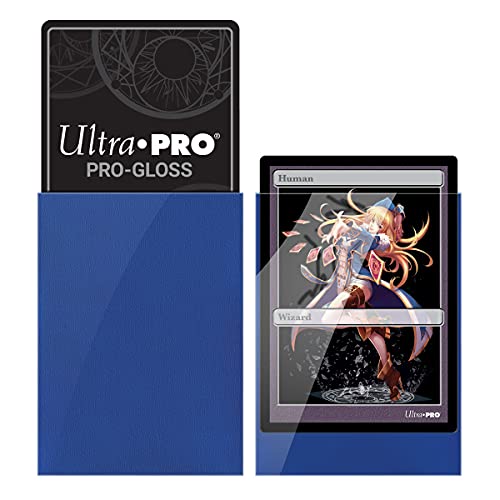 Ultra Pro Juego de cartas SLEEVES 60 d10 (pequeño, azul)
