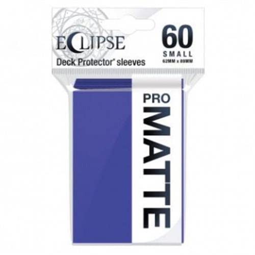Ultra Pro Paquete de 60 Fundas pequeñas Mate Eclipse-Morado Real, Color púrpura (E-15646)