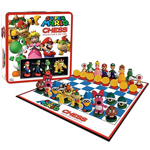 USAopoly Super Mario Chess Collectors Edition by