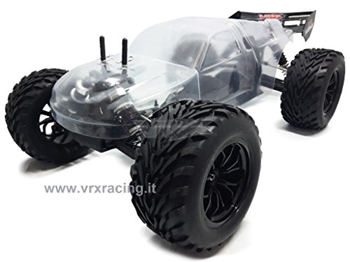 VRX Truggy XXX Sword Off Road 1/10 con marco de metal mecánico completo + carrocería transparente 4WD