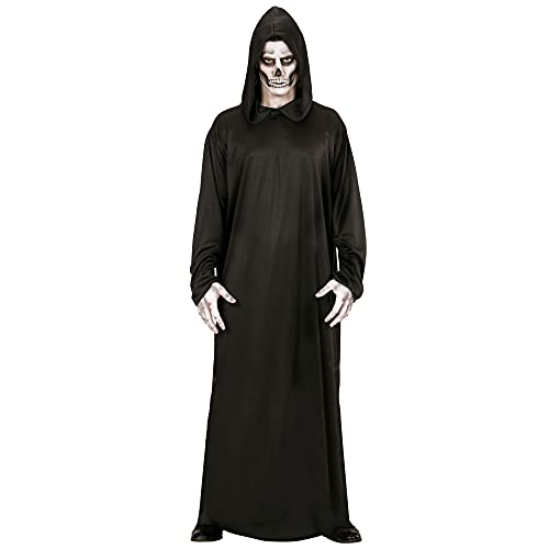 WIDMANN- Traje muerte vestido con capucha, Color negro, S (00011)
