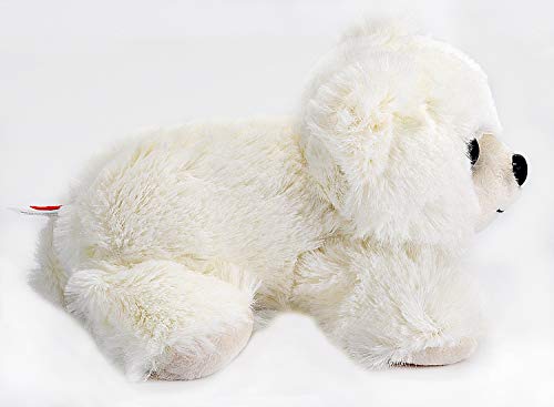 Wild Republic Hug'ems Plush, Polar Bear Baby Cuddly Soft Toy, 18 cm Oso Peluche para bebé, Color (16246)