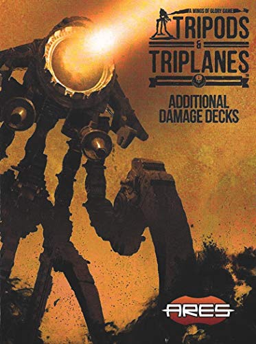 Wings of Glory: Tripods & Triplanes Additional Damage Decks - English