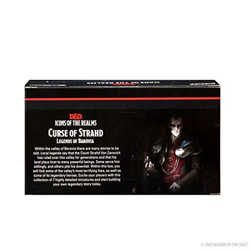 WizKids D&D Icons of The Realms: Curse of Strahd - Legends of Barovia Premium Set