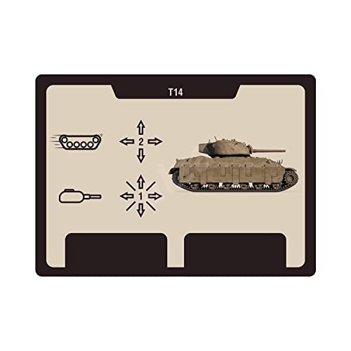 World of Tanks Battlegrounds - Juego de mesa para 2-4 jugadores de estrategia Familia Niños
