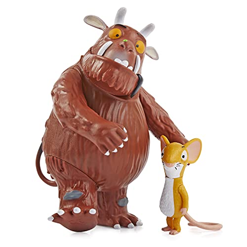 WOW! STUFF Figuras de acción coleccionables The Gruffalo and Mouse, Juego de Personajes articulados, Juguetes y Regalos Oficiales de la Serie Julia Donaldson Libros, TV y animación