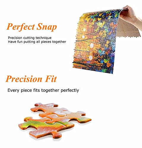 YANCONG Wooden Jigsaw Puzzles, 1000 Piezas, La Gran Muralla China 75X50Cm