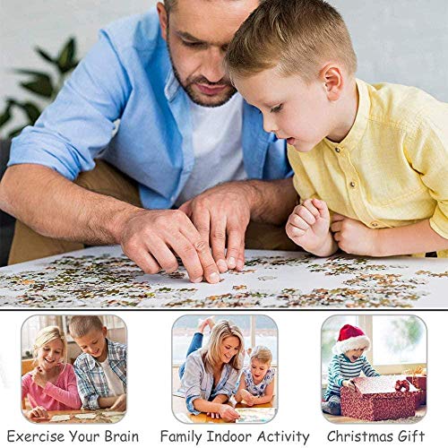 YINGXIN134 Puzzles de 2000 Piezas para Adultos y niños | Águila Roja l Juguetes Gran Rompecabezas | Regalos Juegos Familiares Decoración del hogar -2000Piezas (70x100cm)