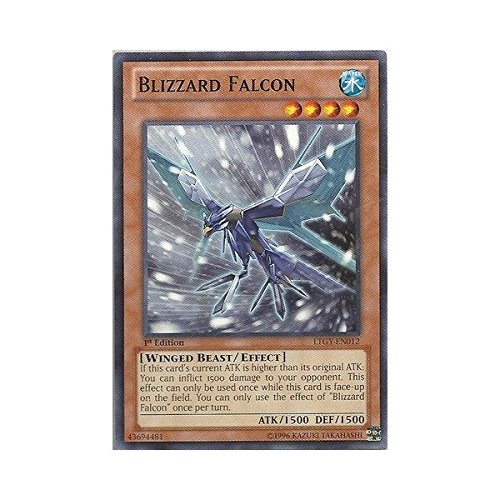 YU-GI-OH! - Blizzard Falcon (LTGY-EN012) - Lord of The Tachyon Galaxy - 1st Edition - Common by