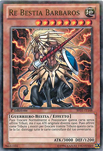 Yu-Gi-Oh! - BP01-IT148 - Rey Bestia Barbaros - Battle Pack : Alba Epica - Unlimited Edition - Comune