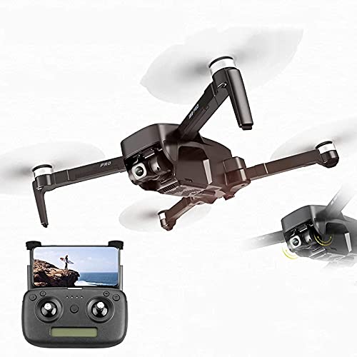 ZCZZ Drone Plegable con cámara, Video en Vivo, cuadricóptero, cardán de 3 Ejes con cámara 4K, Foto de 40 MP, Tiempo de Vuelo de 30 Minutos, Transferencia de imágenes 5G, posicionamiento por GPS,