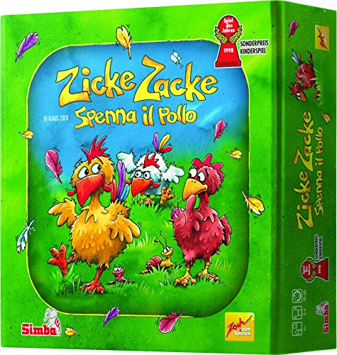Zoch- Zicke Zacke - Espátula de Pollo, Colores Mixtos. (Simba Toys 601121800009)