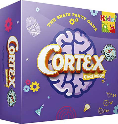 Zygomatic Cortex Kids, Juego De Mesa, Color (Asmodee Cor02Ml) , Color/Modelo Surtido + Ade0Cor01Ml Cortex Challenge Juego De Mesa, Color/Modelo Surtido