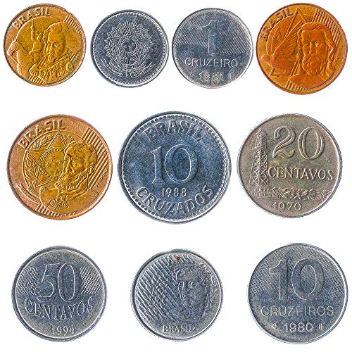 10 monedas coleccionables de América del Sur y del Norte, Europa, Asia, África y Oriente Medio Todos los conjuntos de monedas del mundo.