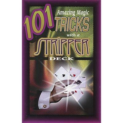 101 Trucos de magia asombrosos con una baraja de stripper por Royal Magic | Libro | Cartas magia | Primer plano