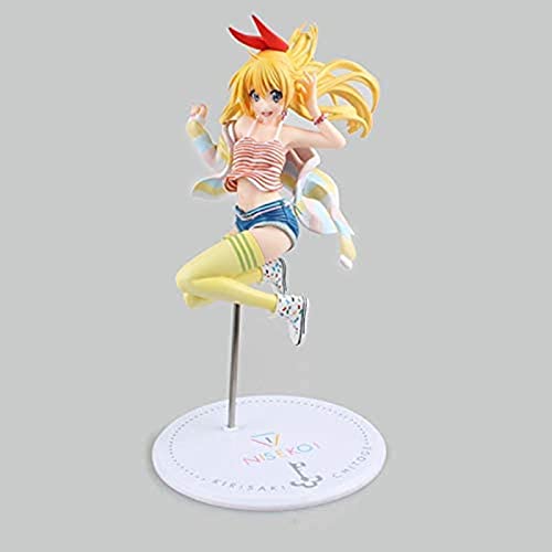 23 cm Japonés Anime Kirisaki Chitoge Beauty Girl PVC Figuras de acción Colección Decoración Dabi Figurine Modelo de Juguete Anime Dibujos Animados jue...