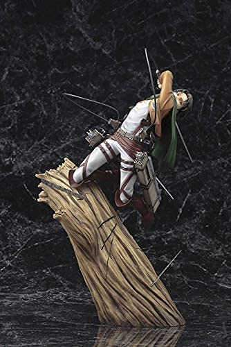 Anime Attack on Titan Figura de acción Levi Ackerman Pop Figura de Personaje Estatua de PVC Figura de acción Modelo de Personaje Figura de acción Adornos de Ackerman 28cm