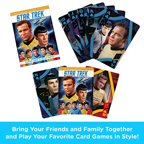 Aquarius Star Trek Cast - Juego de cartas para jugar