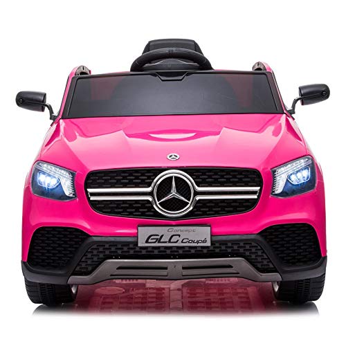 ATAA Mercedes GLC Coupe Edition - Rosa - Coche eléctrico para niños de batería 12v